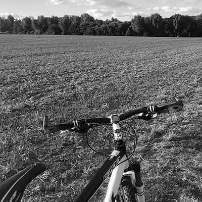 Mountainbike_ZwartWit